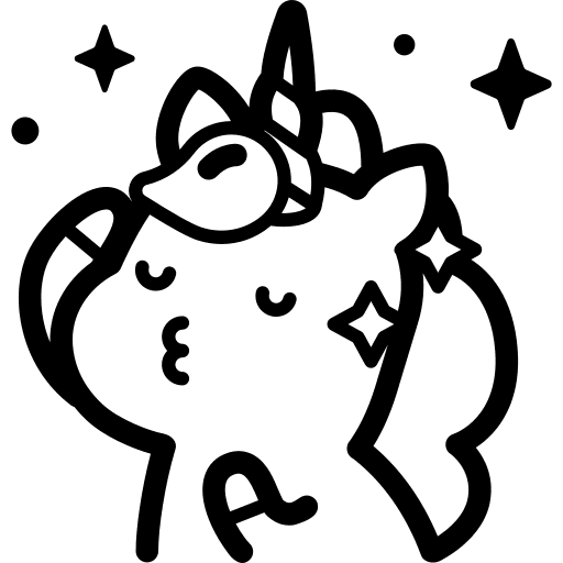 Unicorn animals unicorn legend icon