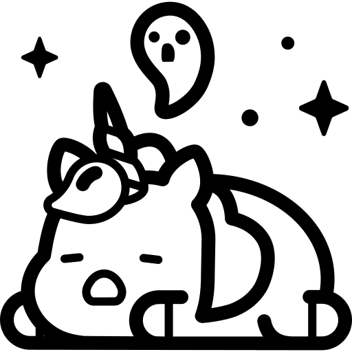 Unicorn feelings avatar animals icon