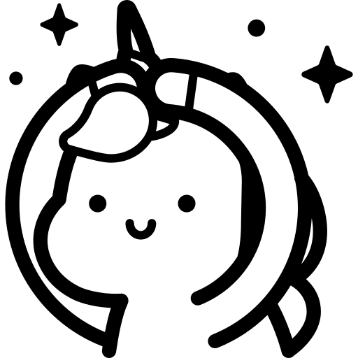 Unicorn fantasy unicorn feelings icon