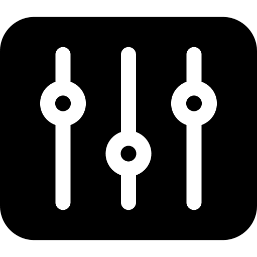 Dj mixer mix technology dj mixer icon Dj mixer mix technology dj mixer icon