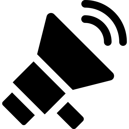 Loud speaker mouthpiece ui loud speaker icon