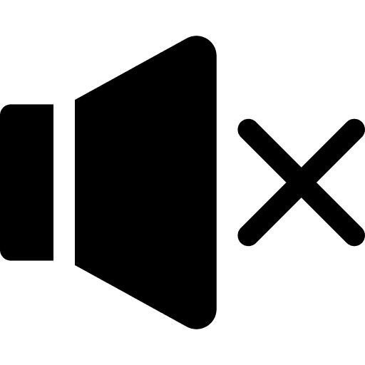 No sound silent ui interface icon No sound silent ui interface icon
