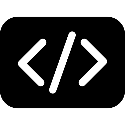Programming bracket seo and web slash icon Programming bracket seo and web slash icon