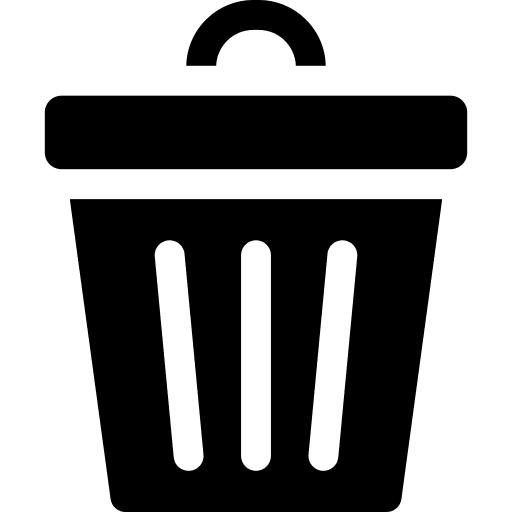 Bin rubbish bin delete ui icon Bin rubbish bin delete ui icon