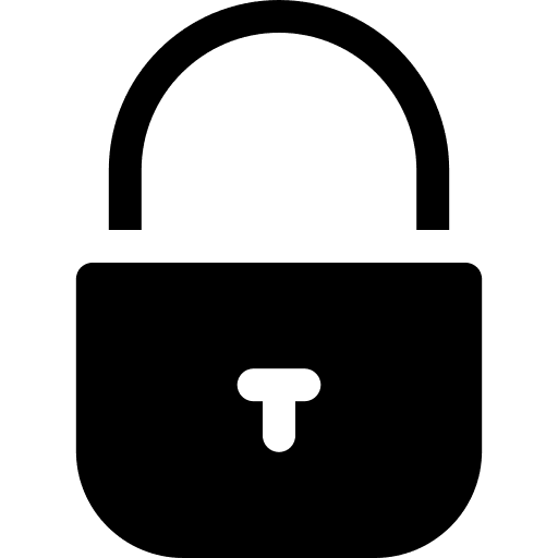 Lock pass access padlock icon Lock pass access padlock icon