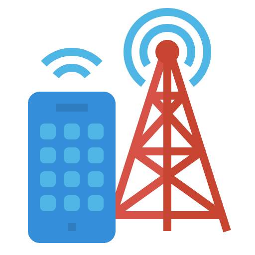 Mobile network computer mobile network network icon