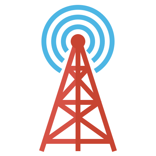 Antenna cloud antenna internet icon