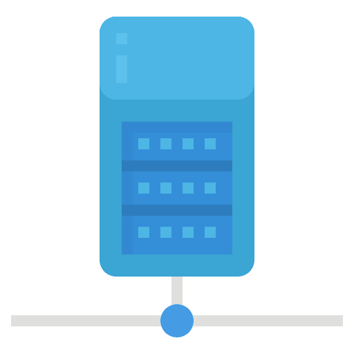Server computer networking connecting network icon