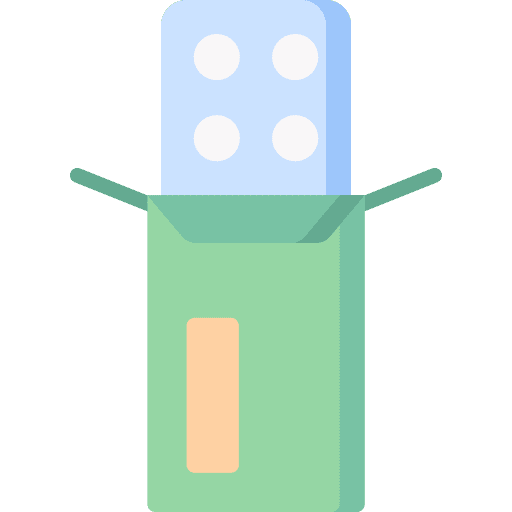 Tablet drugs box health icon