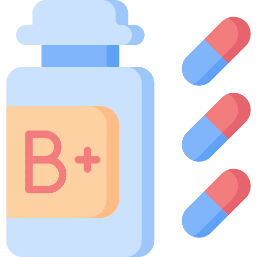 Vitamin bottle health medical icon