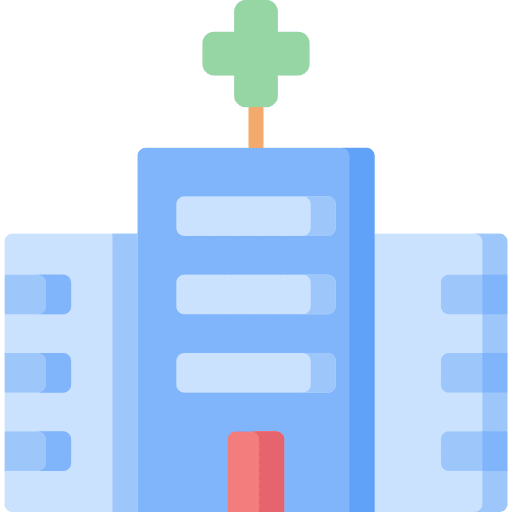 Pharmacy healthcare health center icon