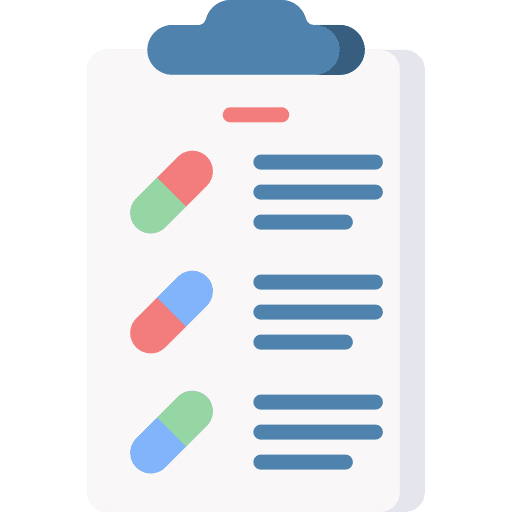 Report drug clipboard healthcare icon Report drug clipboard healthcare icon