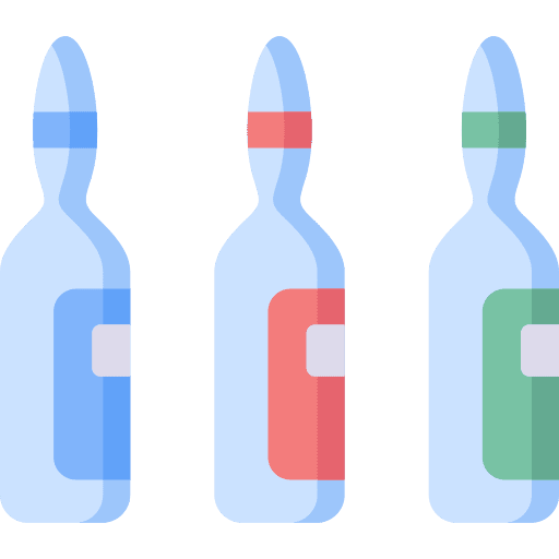 Ampoule medicine injection medical icon Ampoule medicine injection medical icon