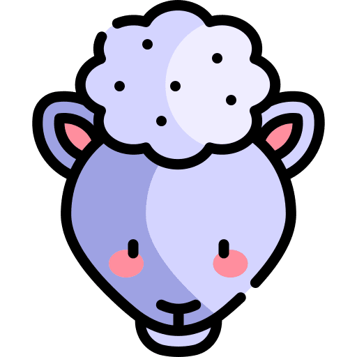 Sheep zoology animal kingdom wildlife icon