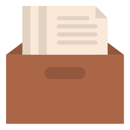 Documents box folder documents icon Documents box folder documents icon