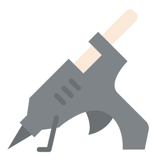 Hot glue gun hot glue gun gun glue gun icon