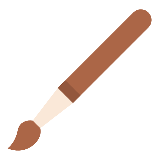 Paint brush school supplies miscellaneous paint brush icon Paint brush school supplies miscellaneous paint brush icon
