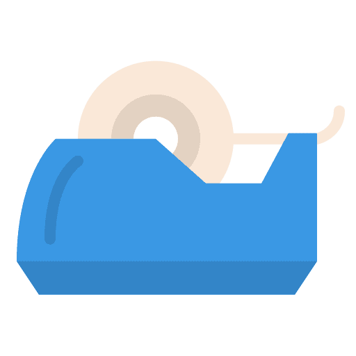 Tape dispenser edit tools tape fixing icon Tape dispenser edit tools tape fixing icon