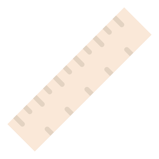 Ruler education ruler tools and utensils icon Ruler education ruler tools and utensils icon