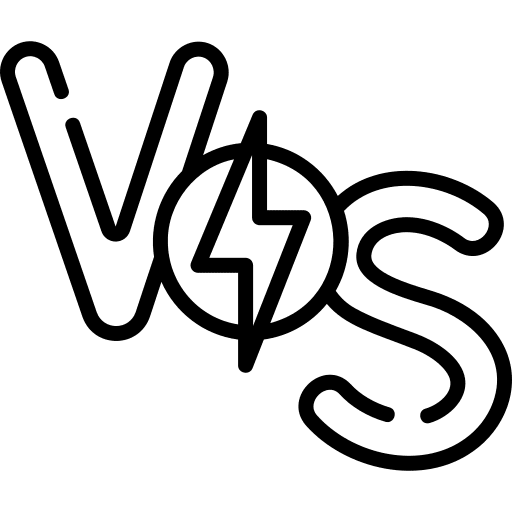 Vs debate dispute interview icon