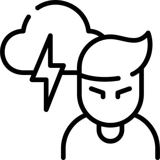 Conflict conflict communications no icon