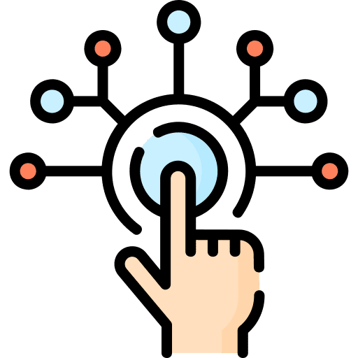 Digitalization digital interactive interaction icon