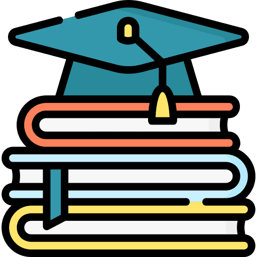 Education thesis book school icon