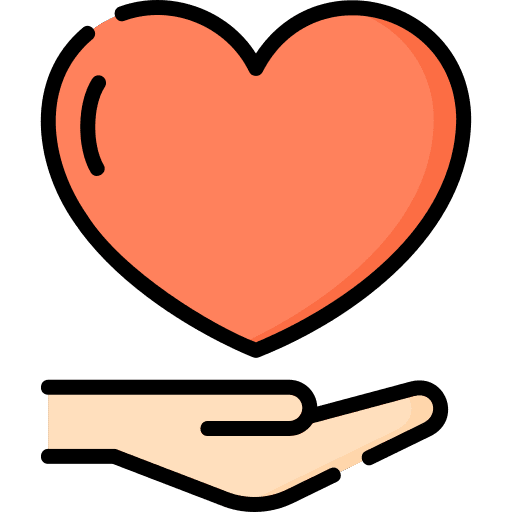 Values compassion miscellaneous core icon