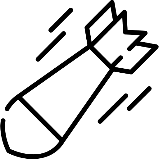 War miscellaneous military explosion icon