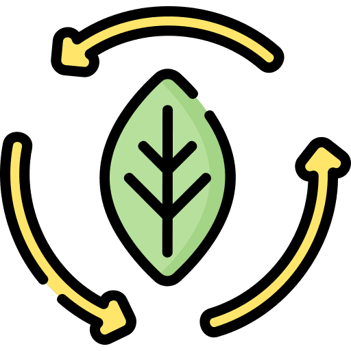 Ecology leaf recycle ecology and environment icon Ecology leaf recycle ecology and environment icon