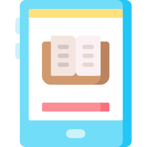 Ebook education read online education icon Ebook education read online education icon