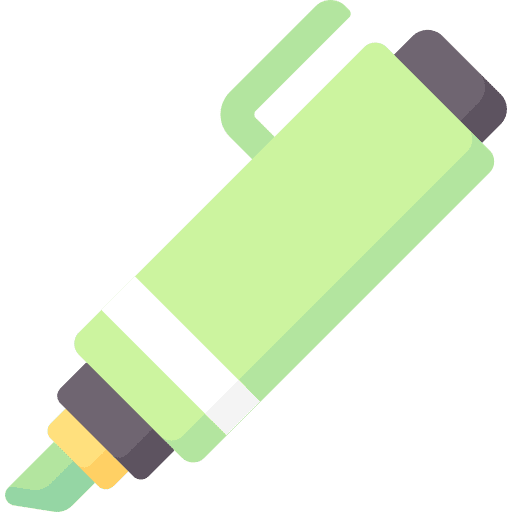 Highlighter office material stationery school material icon Highlighter office material stationery school material icon