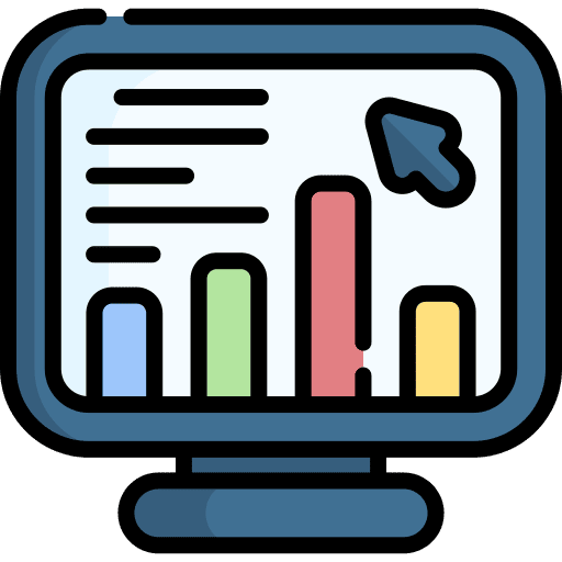 Report business report line chart data analytics icon Report business report line chart data analytics icon