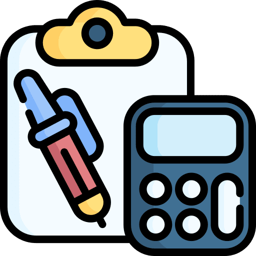 Audit stadistics information checking icon Audit stadistics information checking icon