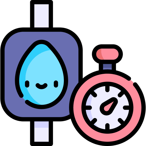 Water control water control farming and gardening smart technology icon