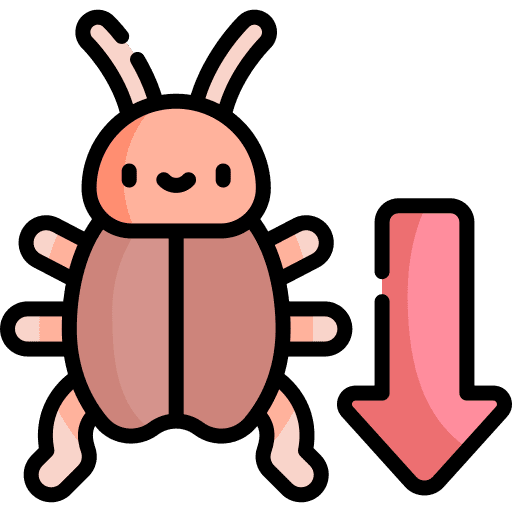 Plague garden zoology insect icon Plague garden zoology insect icon