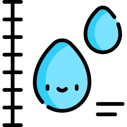 Water quality water drop farm farming and gardening icon