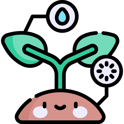 Plant watering growth plant icon Plant watering growth plant icon