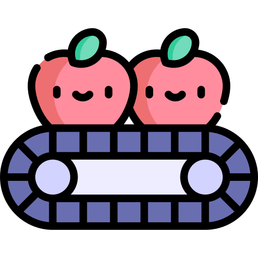 Production farming and gardening robot production icon Production farming and gardening robot production icon