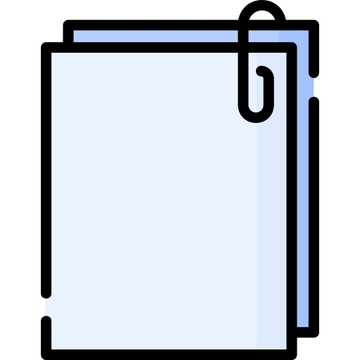 Paper paper notes file icon