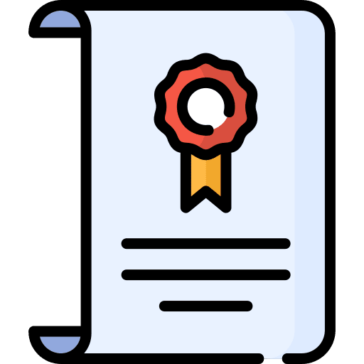 Certificate certificate diploma files and folders icon Certificate certificate diploma files and folders icon