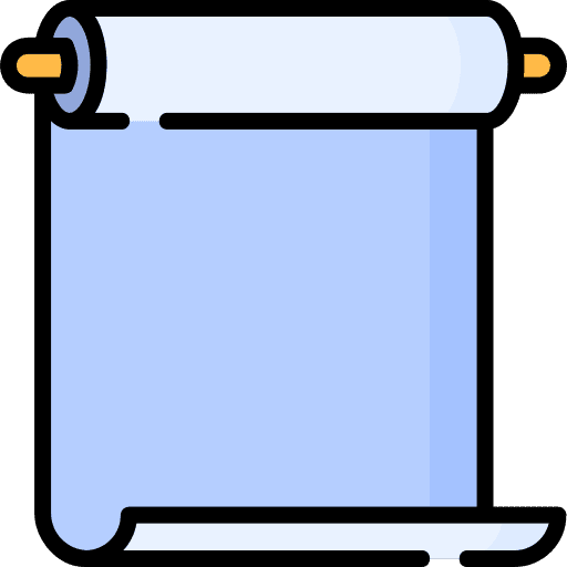 Roll out paper scroll cultures files and folders icon Roll out paper scroll cultures files and folders icon