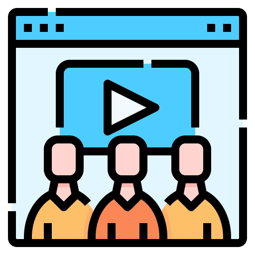 Group members video lesson icon