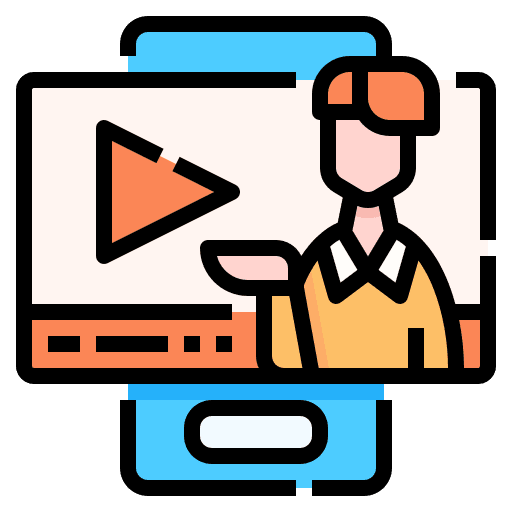 Video tutorial tutorial video tutorial e learning icon Video tutorial tutorial video tutorial e learning icon