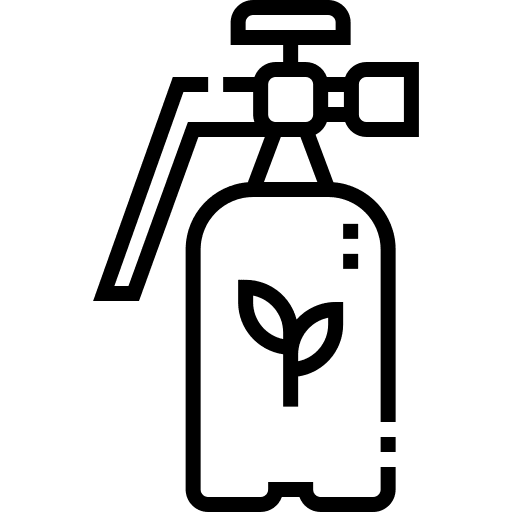 Spray farming and gardening spray fertilizer icon