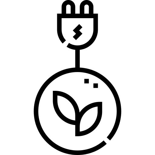 Bio energy ecology and environment ecologic energy icon