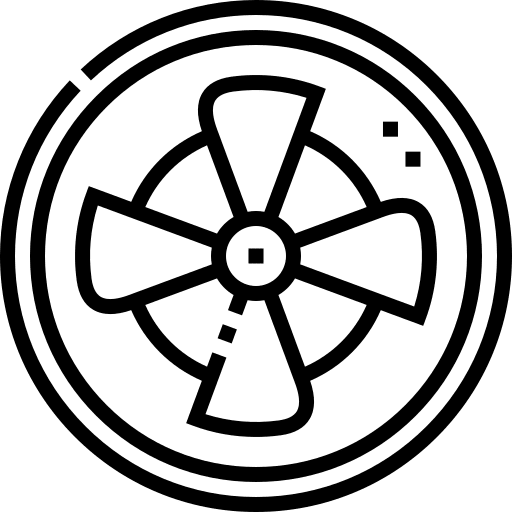 Fan ventilation cooler cooling icon