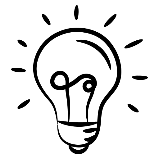 Lightbulb electronics light bulb lightbulb icon