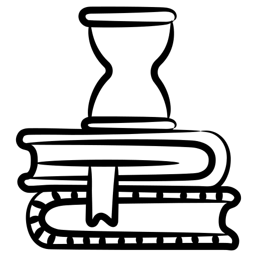 History past hourglass education icon