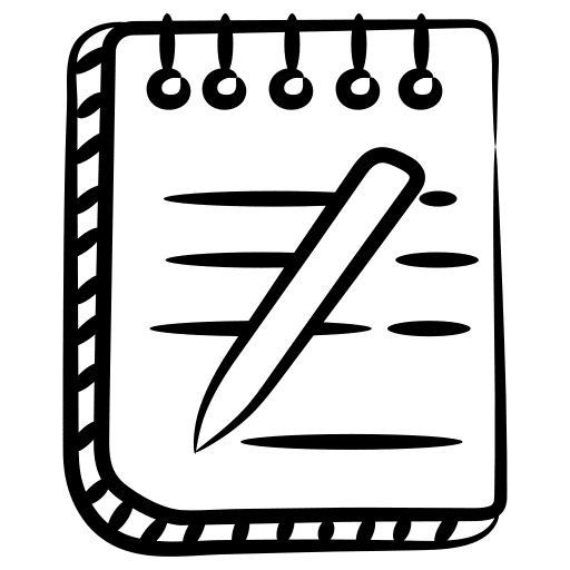 Homework document task education icon